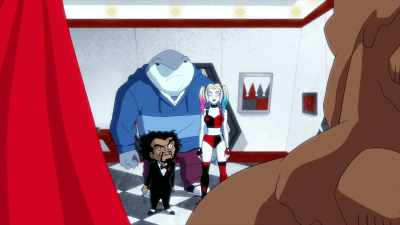 It's under the
sheet, you dry turd! - Harley Quinn
