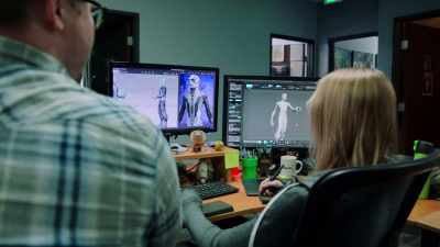 It's using computers
and being able to get high resolution, - One Day at Disney
