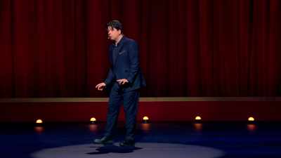 It's very odd. He goes up to a dog, - Michael McIntyre: Showman