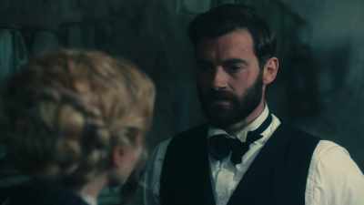 IT'S VERY POSSIBLE THESE MEN
WERE RESPONSIBLE FOR
YOUR FATHER'S MURDER. - Miss Scarlet and the Duke