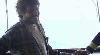 - It's very relaxing, I think.
- Yeah, starting to go a little crazy. - Songwriter