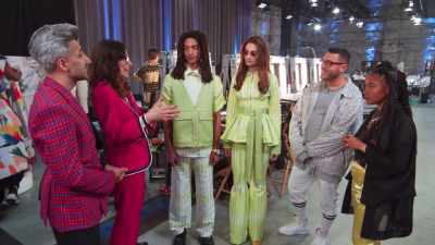 - It's very sort of '70s, '90s now.
- Yeah. - Next in Fashion