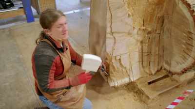 It's very sort of cathartic - - Handmade: Britain's Best Woodworker