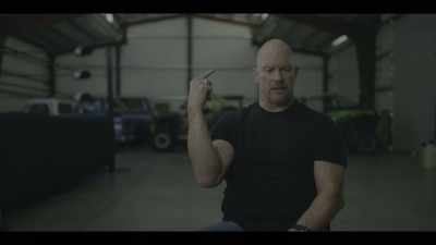 It's Vince. He goes,
"Hey, Steve, you got a second?" - Mr. McMahon