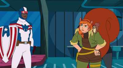 It's way too dangerous,
and also, if I do it again, - Marvel Rising: Chasing Ghosts