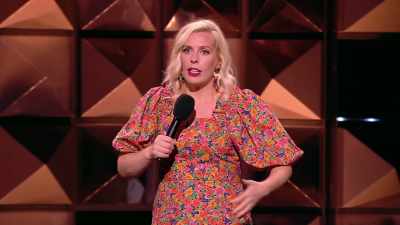 It's weird 'cause I grew up working class,
I've got a chip on my shoulder. - Backstage with Katherine Ryan