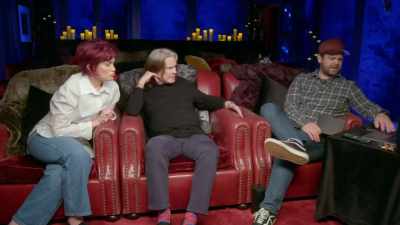 It's weird because I just--
Honestly, if it's a shadow-- - The Osbournes Want to Believe