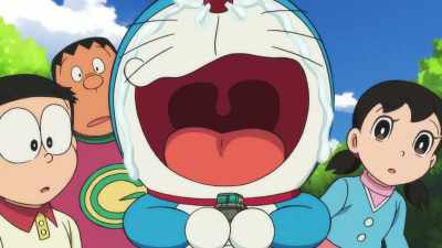- It's...
- What is it? - Doraemon the Movie: Nobita's Sky Utopia