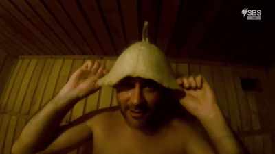 It's... What it's made for,
it keeps your head from overheating. - From Russia to Iran: Crossing Wild Frontier