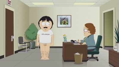 It's with five Rs
because there was already - South Park (Not Suitable for Children)