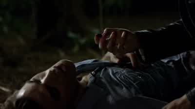 It's wood. - The Vampire Diaries