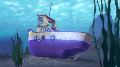 It's working. I'm raising the flounder. - PAW Patrol