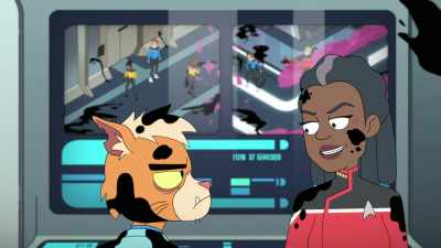 -It's working!
-Looks like you'll get
to publish - Star Trek: Lower Decks