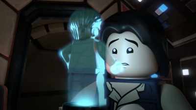-It's for you.
-Ben, are you okay? What was that? - Lego Star Wars Summer Vacation