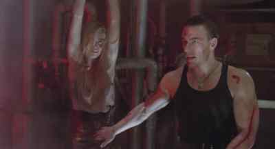 It's you and I, dickhead. Come on! - Double Impact