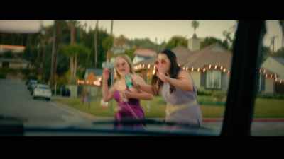 (Ivanka barks)
(women chatter indistinctly) - Katie's Mom