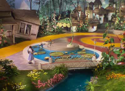 TotoI have a feeling we're not in Kansas anymoreWe must be over the rainbowNow I know we're not in Kansas - The Wizard of Oz