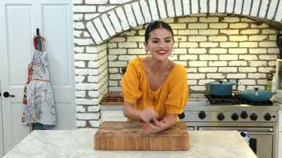 I've actually quarantined here - Selena + Chef