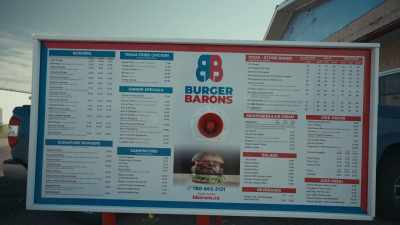 I've actually trademarked
the logo and the identity, - The Lebanese Burger Mafia