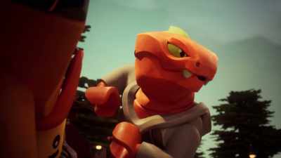 I've always been a Cole guy.
[imitating blast-off] - LEGO Ninjago: Dragons Rising