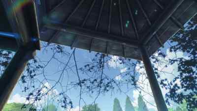 I've always been here stuck in the same place - The Garden of Words