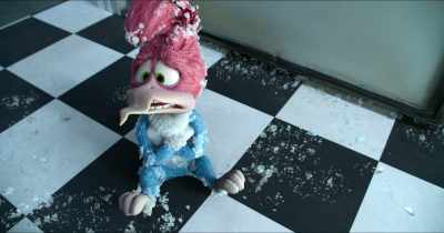 I've b-b-been b-b-better. - Woody Woodpecker Goes to Camp