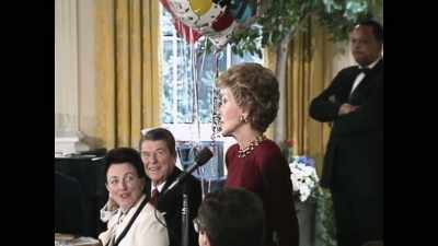 I've been awfully busy
with arms control - First Ladies