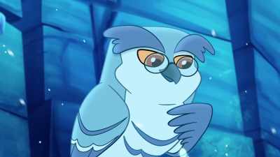 I've been brushing up
on my elfish. Hoot! - Glisten and the Merry Mission