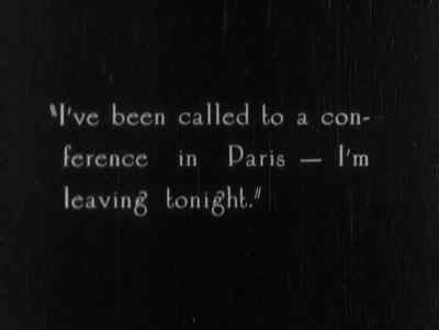 "I've been called to a
conference in Paris... - Zaza