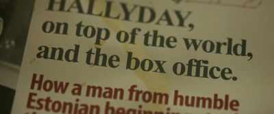 I've been calling in regards
to Mr. Hallyday - Showdown at the Grand