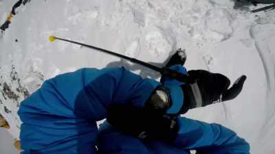 I've been doing five hours thirty nine
from ABC (Advanced Base Camp). - Kilian Jornet, Path to Everest