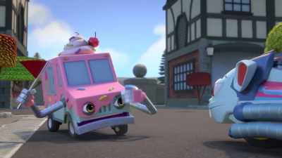 I've been doing my job, - Mighty Monsterwheelies