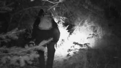 I've been following
this railroad grade all day - Expedition Bigfoot