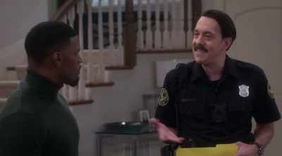 I've been on the force for ten years,
but I'm basically a desk cop. - Dad Stop Embarrassing Me!