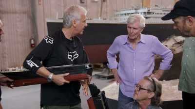 I've been talking about
the bow swinging down - Titanic: 20 Years Later with James Cameron