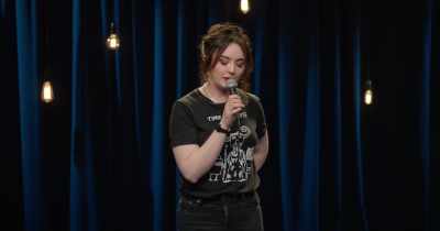 I've been thinking about death a lot
because me and my dad, - Fern Brady: Autistic Bikini Queen