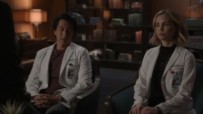 I've been told you two have
been sniping at each other. - The Good Doctor