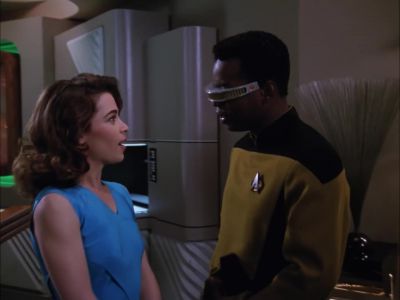 I've been tutoring him.
He learns very quickly. - Star Trek: The Next Generation