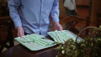 I've been up all night baking
for today's festivities. - Cloudy with a Chance of Christmas