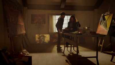 I've been using an app to
translate, but it's slow going. - Midnight, Texas