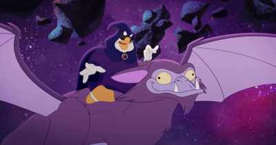 I've been waiting a long time to do this, - Legend of the Three Caballeros