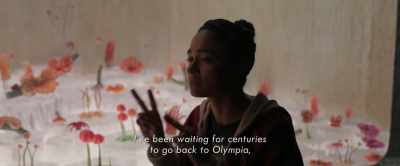 I've been waiting for centuries
to go back to Olympia, - Eternals