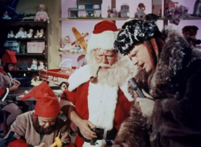 I've been wondering what is this strange little creature - Santa Claus Conquers the Martians
