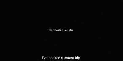 I've booked a canoe trip. - Another Round