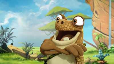 I've built a rocket ship,
for goodness' sake! - Gigantosaurus