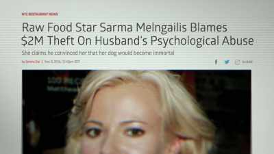 I've certainly had press cases before, - Bad Vegan: Fame. Fraud. Fugitives.
