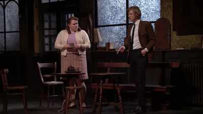 I've changed it. I like to shake things up - National Theatre Live: Hangmen