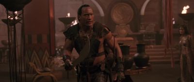 I've come for the woman and your head - The Scorpion King