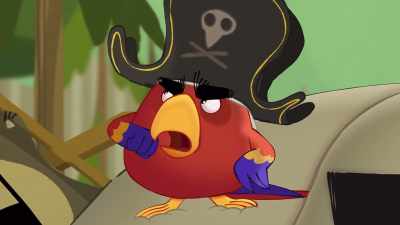 I've decided to embrace me pirate heritage - Angry Birds: Summer Madness