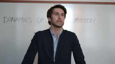 I've decided to postpone classes
for the rest of the week, - My Professor's Guide to Murder